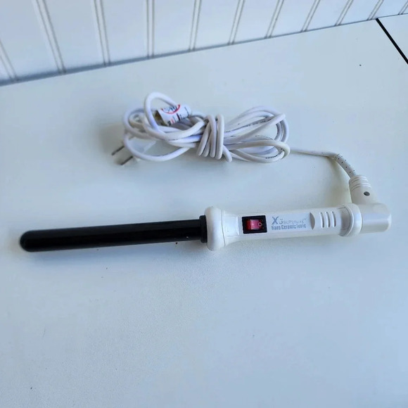 X5 Superlite Nano Ceramic Tourmalin 3/4" Clipless 7028 Curling Rod TESTED WORKS - Picture 1 of 7
